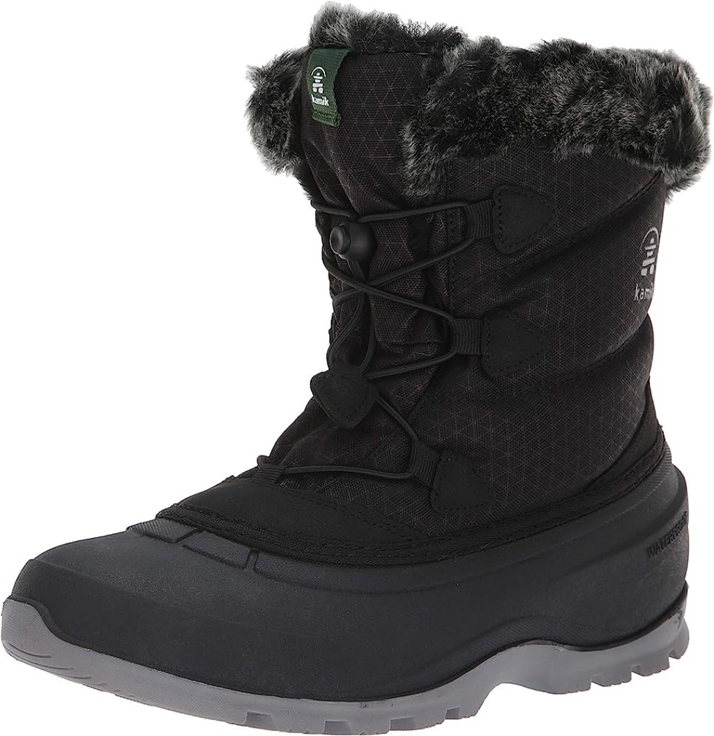 Picture of: Kamik Women’s Momentumlo Snow Boots, black,  eu : Amazon
