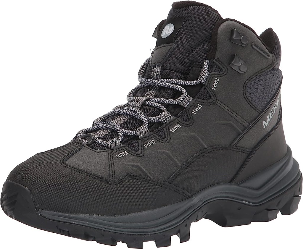 Picture of: Merrell Men’s Thermo Chill Mid Wp Snow Boots, black : Amazon