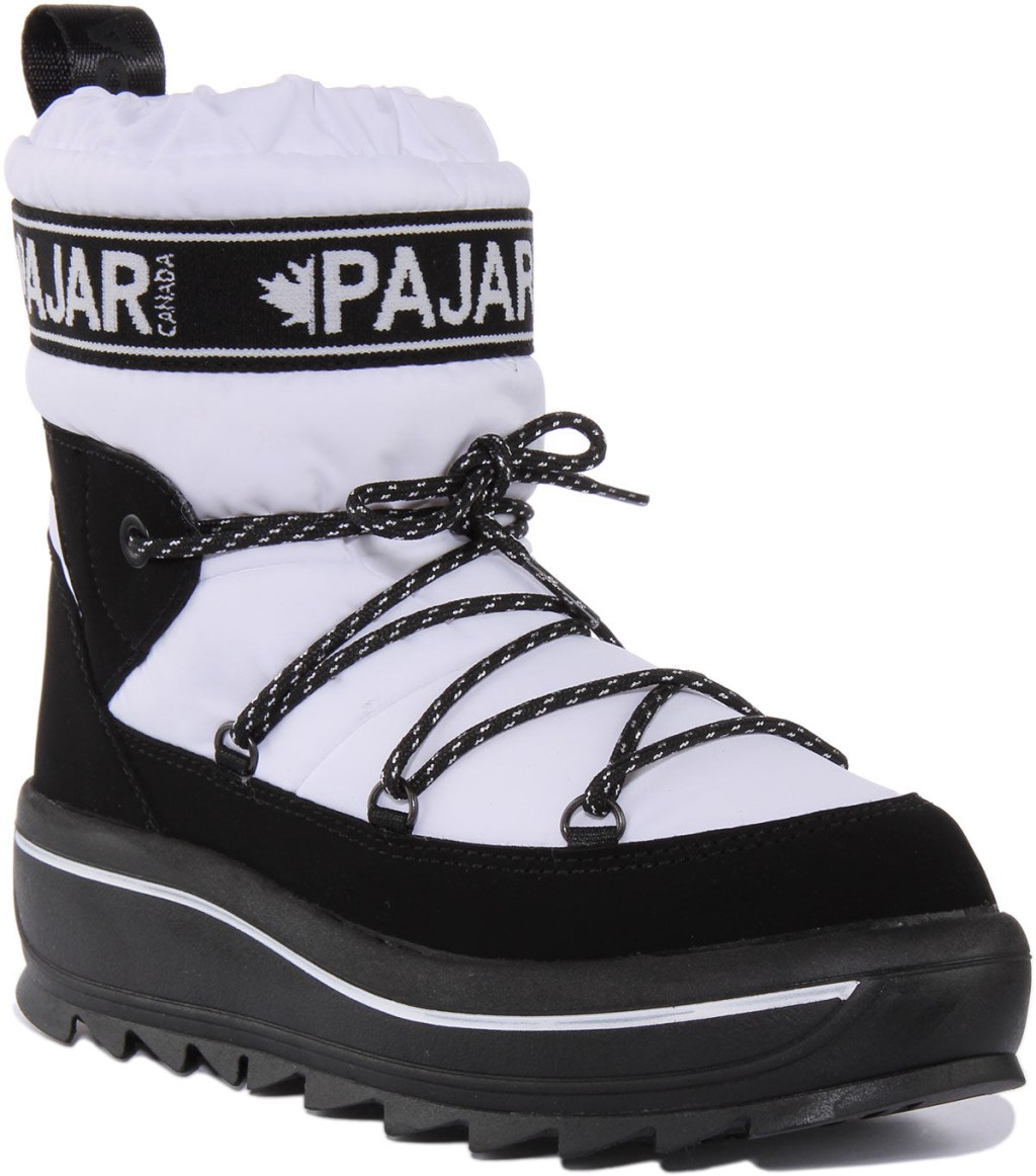 Picture of: Pajar Canada Galaxy Frauen Wasserdicht Schnee Stiefel In Weiß
