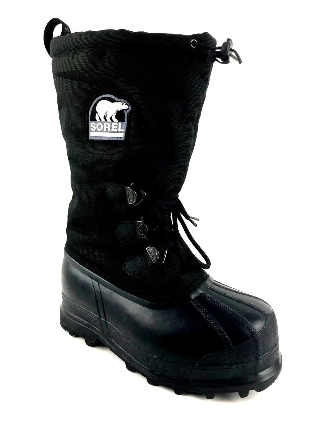 Picture of: Sorel Glacier NM- Extreme Snow Boots Black Boots Size US