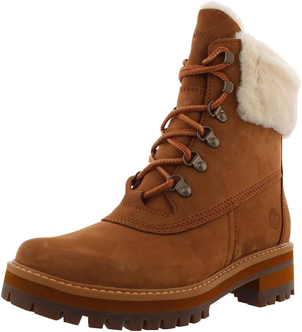 Picture of: Timberland Courmayeur Valley Wp in with Shearling Women&#;s Courmayeur  Valley Wp ” : Amazon