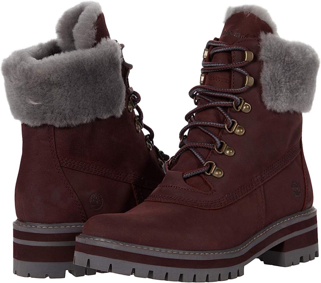 Picture of: Timberland Courmayeur Valley Wp in With Shearling Women’s Courmayeur  Valley Wp  Inch : Amazon