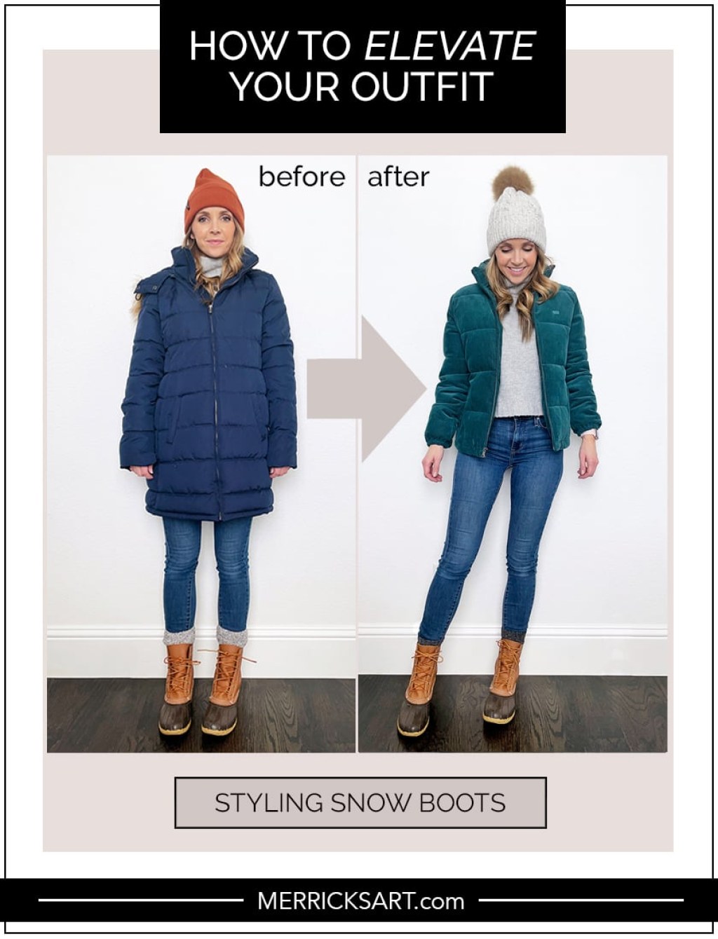 Picture of: Winter Boot Outfits: The Winter Style Guide  Merrick’s Art