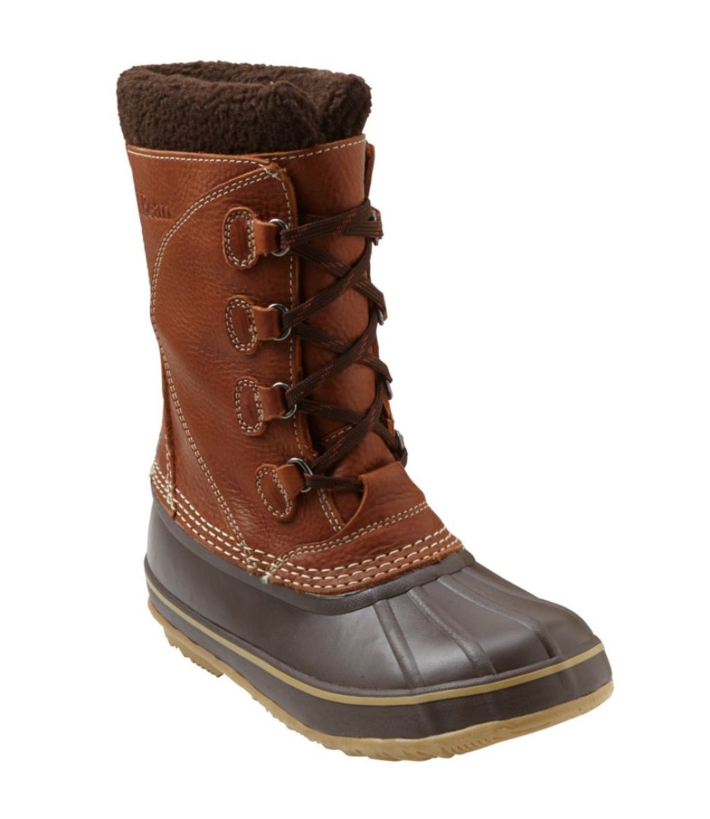 Picture of: Women’s L.L.Bean Snow Boots with Tumbled Leather  Women’s at L.L